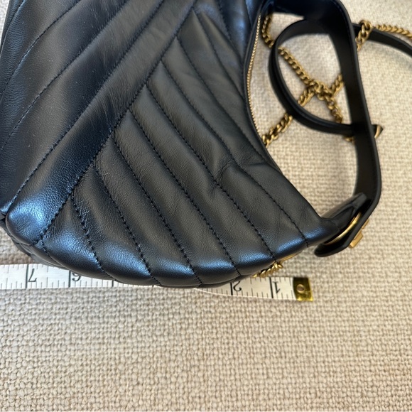Tory Burch Kira chevron crescent bag - Picture 9 of 13